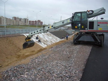 Укрепление, усиление и ремонт обочин, откосов, обеспечение водоотвода